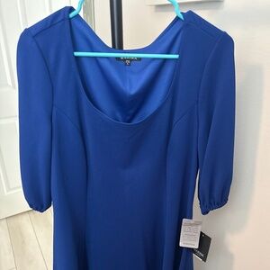 Blue Midi Dress
